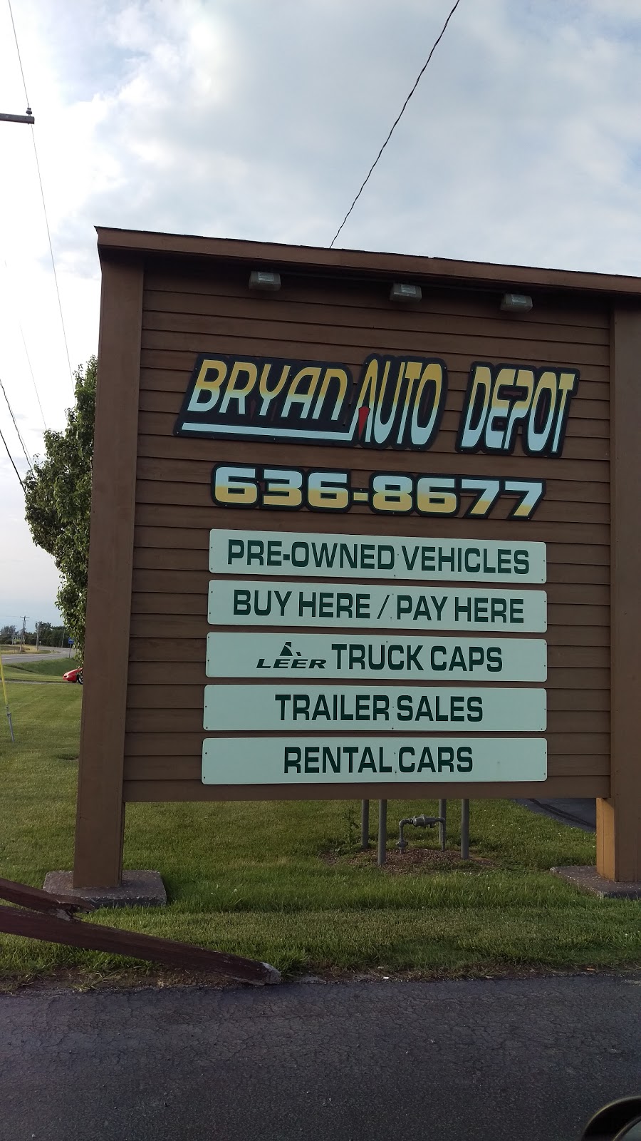 Bryan Auto Depot Inc. | 5058 OH-15, Bryan, OH 43506, USA | Phone: (419) 636-8677