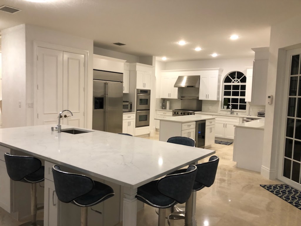 White Shaker Kitchen Cabinets | 2300 W Copans Rd #4, Pompano Beach, FL 33069, USA | Phone: (954) 800-5551