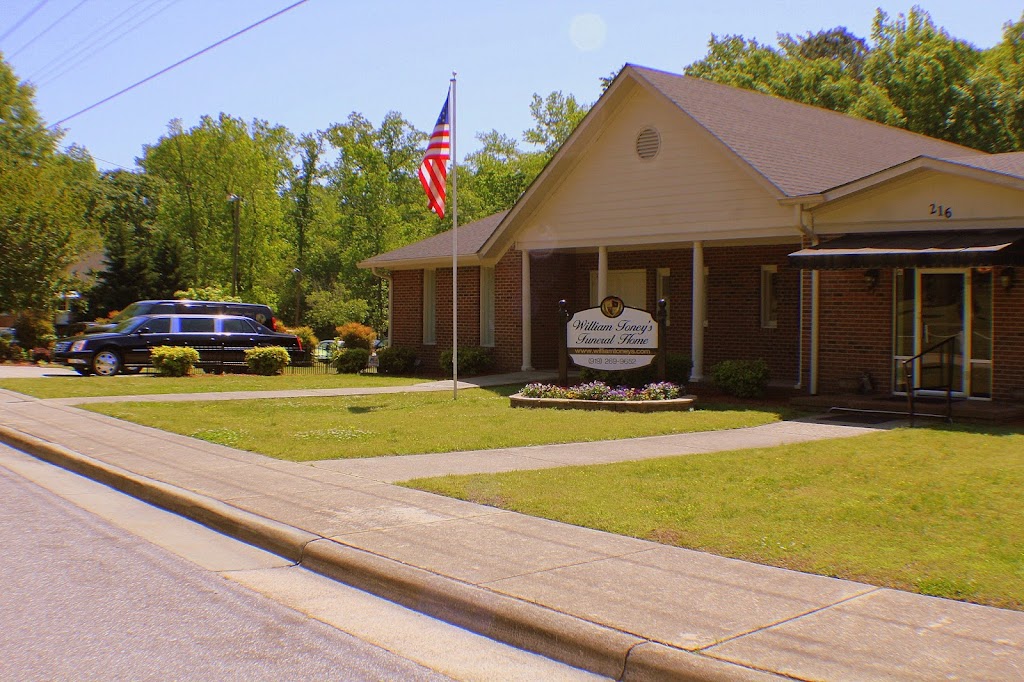William Toneys Funeral Home and Cremation Service | 216 E Barbee St, Zebulon, NC 27597, USA | Phone: (919) 269-9652