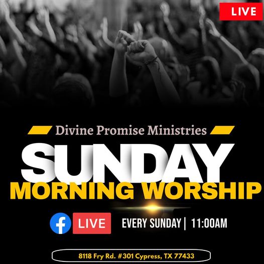 Divine Promise Ministries The Perfect Church Cy-Fair | 8118 Fry Rd STE 301, Cypress, TX 77433, USA | Phone: (832) 688-8602