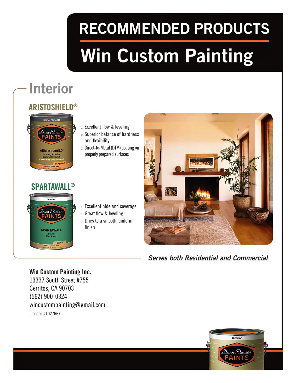 Win Custom Painting | 21319 Norwalk Blvd, Hawaiian Gardens, CA 90716, USA | Phone: (562) 900-0324