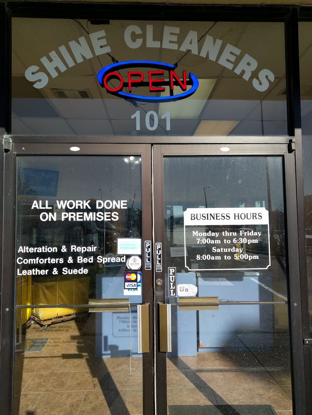 Shine Cleaners | 510 S Carrier Pkwy #101, Grand Prairie, TX 75051, USA | Phone: (972) 642-1097