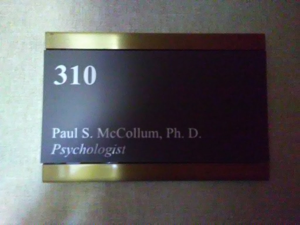 Paul S. McCollum, Ph.D | 3510 N St Marys St Suite 310, San Antonio, TX 78212, USA | Phone: (210) 733-1892