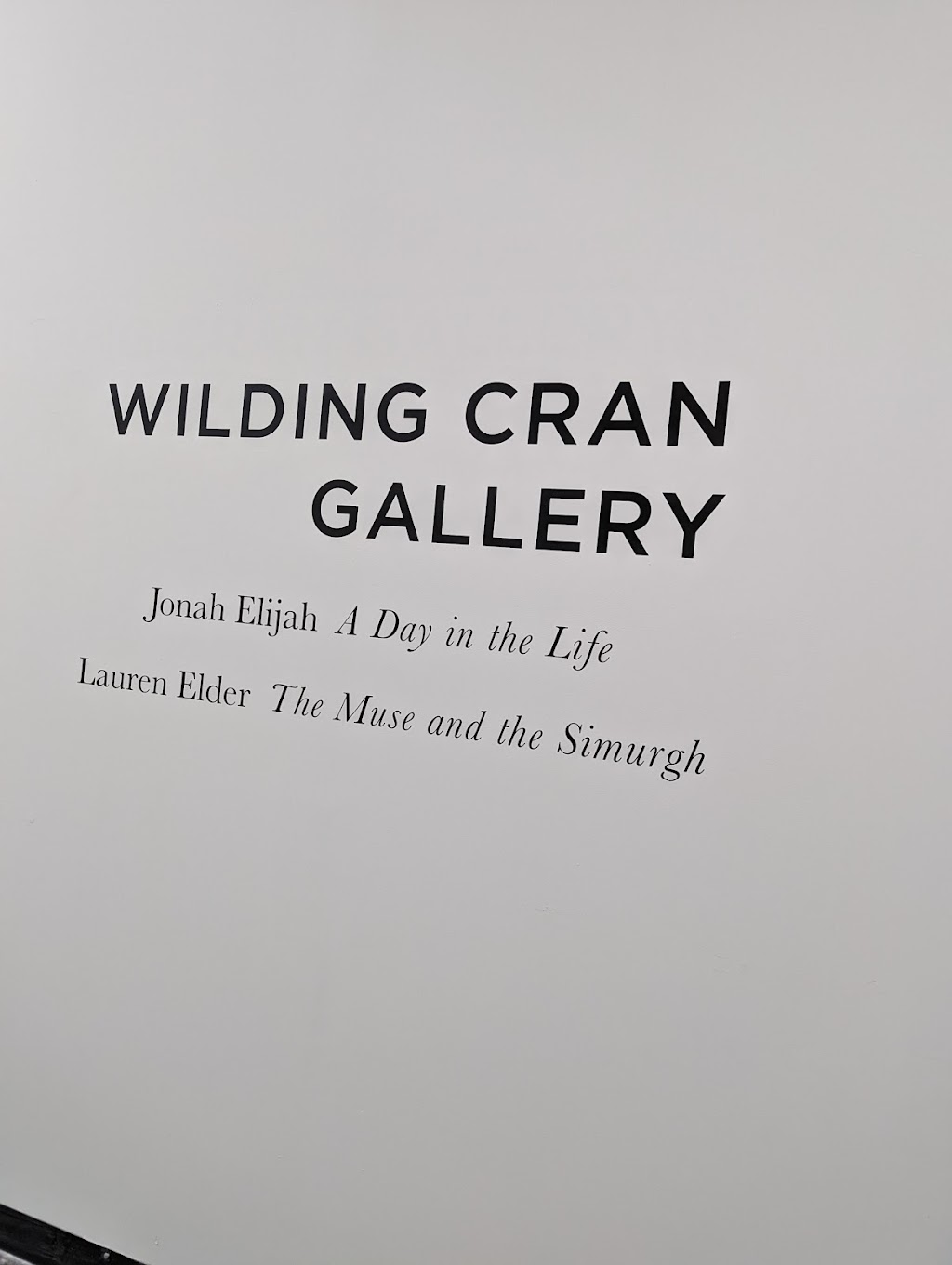 Wilding Cran Gallery | 1700 S Santa Fe Ave #460, Los Angeles, CA 90021, USA | Phone: (213) 553-9190