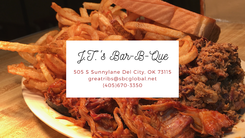 J.T.s Barbeque and Catering | 505 S Sunnylane Rd, Del City, OK 73115, USA | Phone: (405) 670-3350