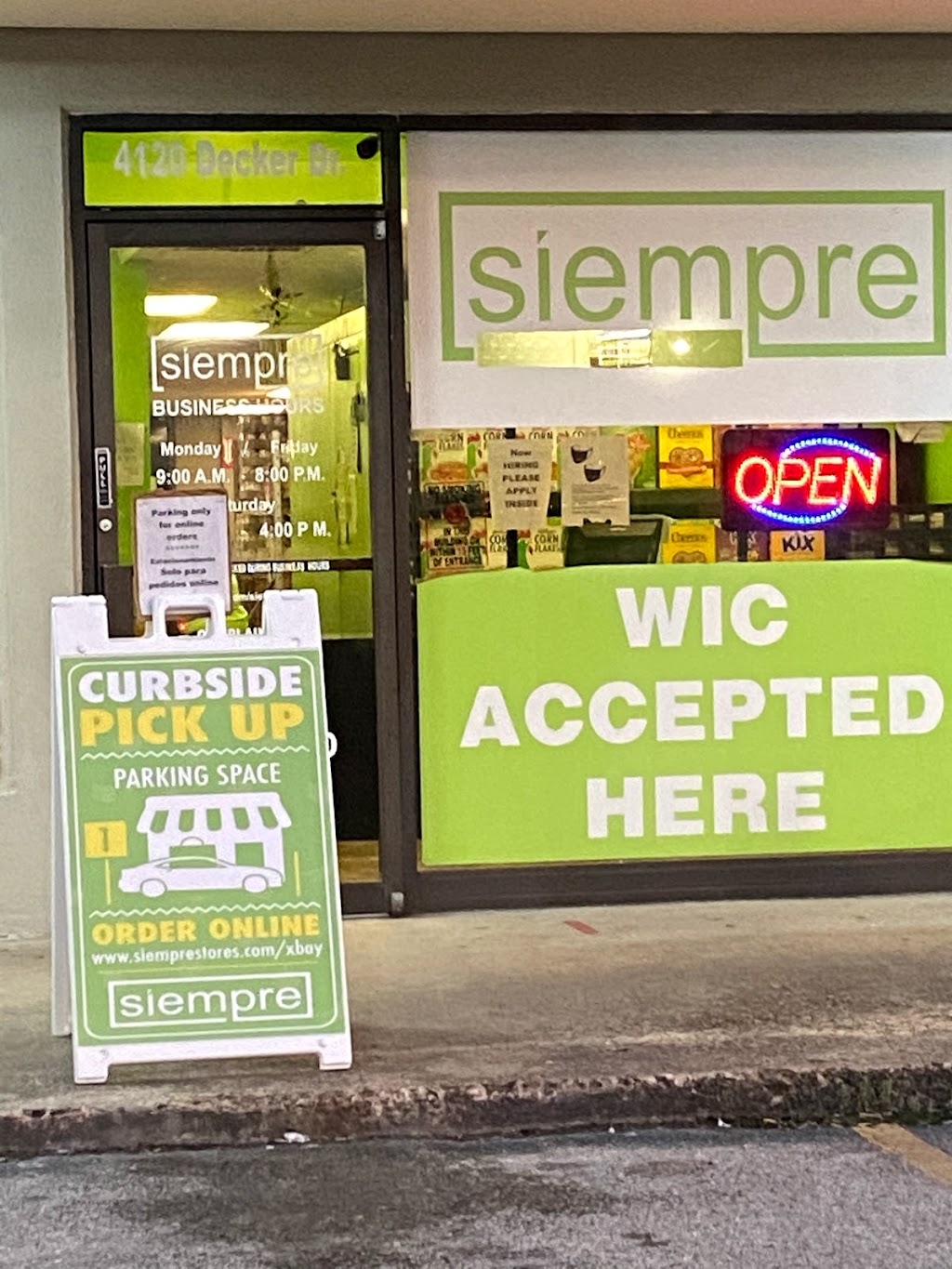 Siempre Grocery | Houston WIC Store | 4120 Decker Dr, Baytown, TX 77520, USA | Phone: (281) 628-0036