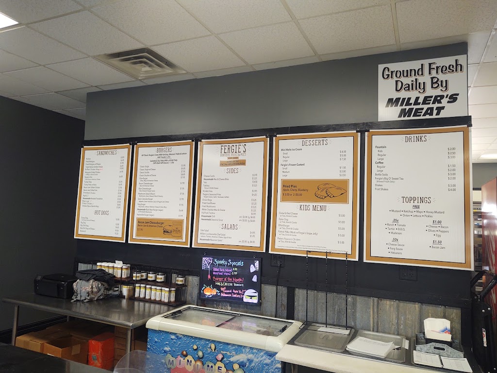 Fergies Burgers, Fries & Pies | 1700 Romick Pkwy, Findlay, OH 45840, USA | Phone: (567) 250-8657