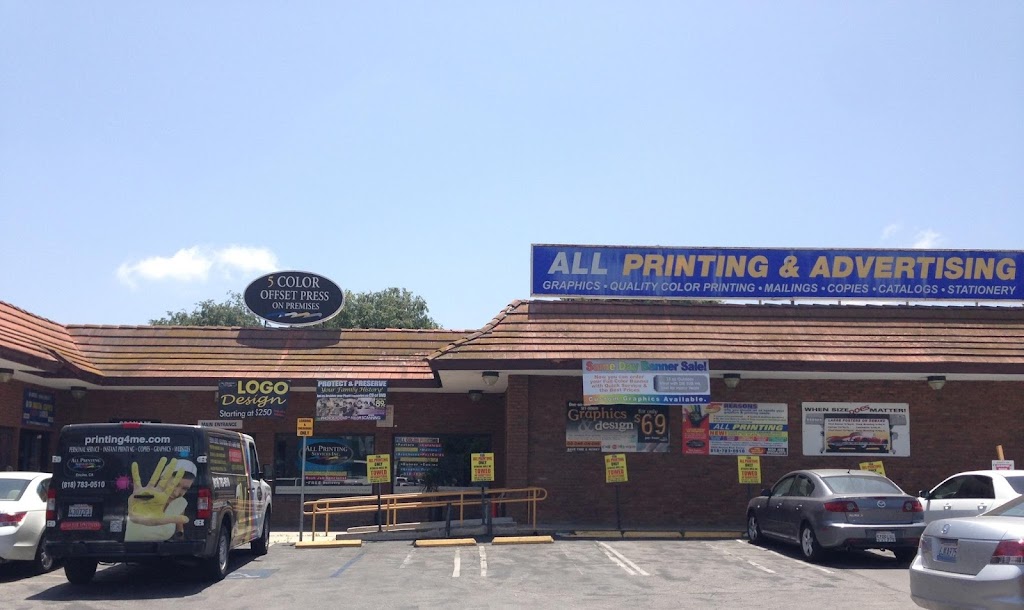 All Printing Services , Inc. | 15616 Ventura Blvd, Encino, CA 91436, USA | Phone: (818) 783-0510