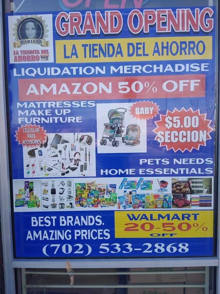 LA TIENDITA DEL AHORRO | 2815 W Lake Mead Blvd, Las Vegas, NV 89106 | Phone: (702) 533-2868