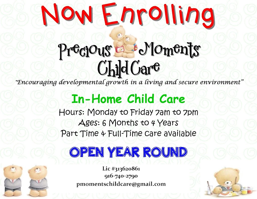 Precious Moments Childcare & Daycare | 4633 Cattalo Way, Roseville, CA 95747, USA | Phone: (916) 740-2790