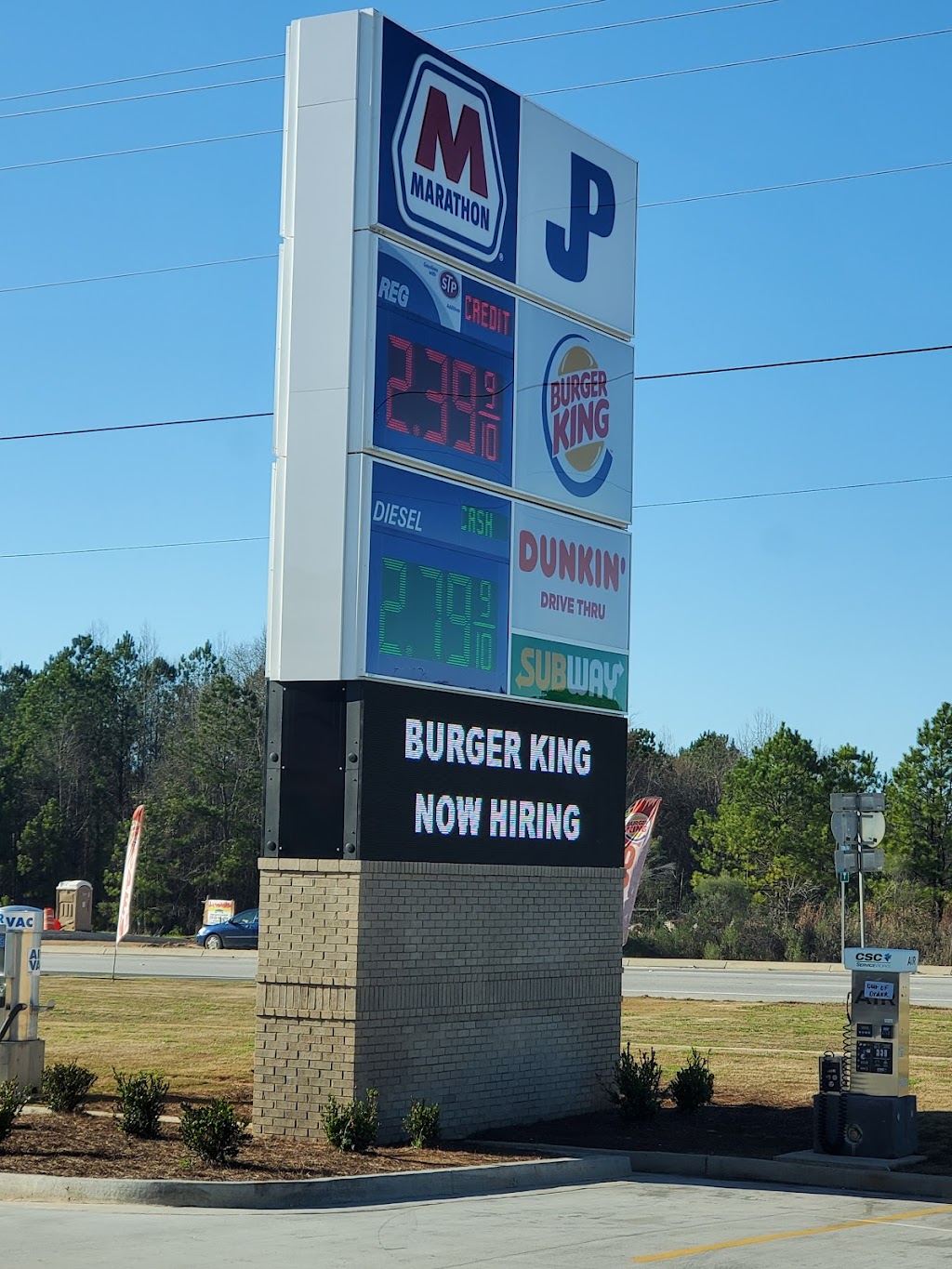 Marathon Gas | 4243 Jackson Rd, Griffin, GA 30223, USA | Phone: (770) 233-3866