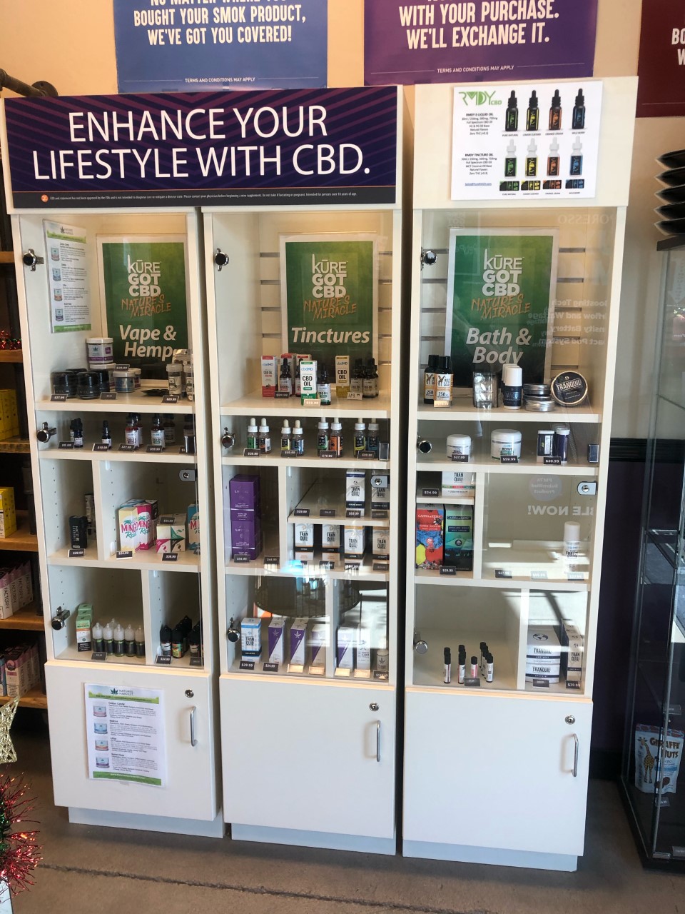 Kure CBD & Vape | 2430 Apache Trail Ste 2B, Apache Junction, AZ 85120, USA | Phone: (480) 983-2600