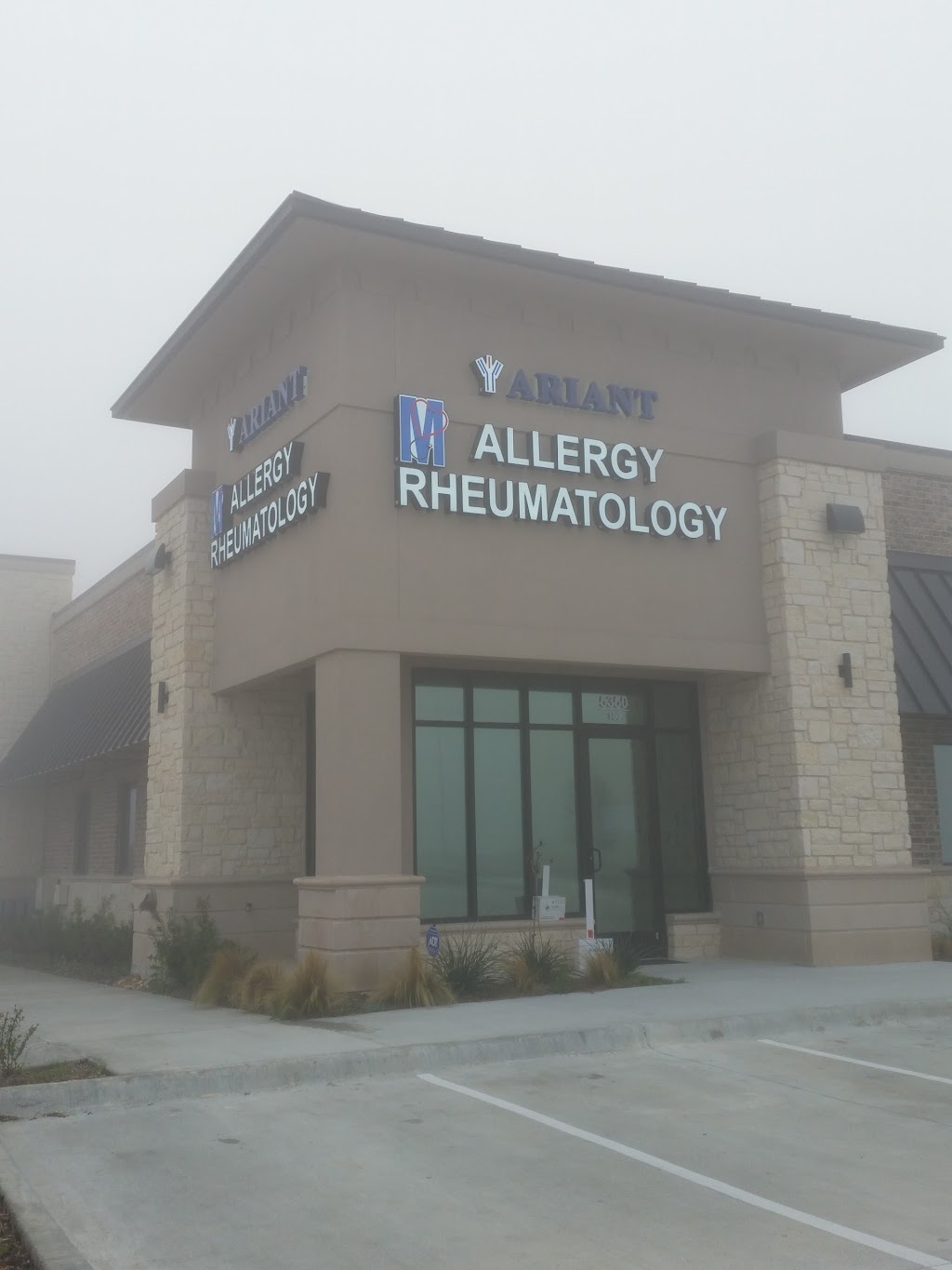 Allergy Rheumatology Immunology Associates of North Texas - ARIANT, PLLC | 5350 Independence Pkwy Ste # 100, Frisco, TX 75035, USA | Phone: (972) 253-4370