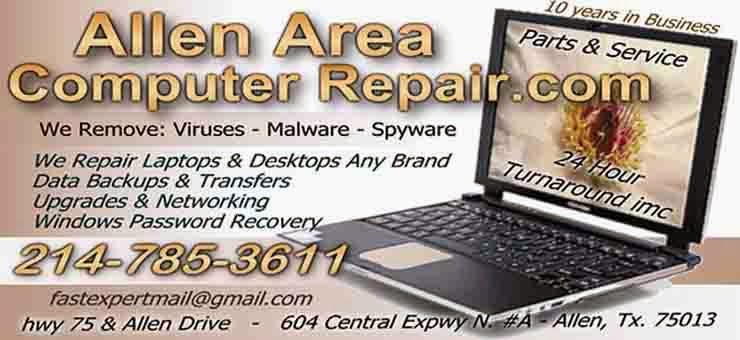 Fast Expert Computer Repair | 705 N Greenville Ave #700, Allen, TX 75002, USA | Phone: (214) 785-3611