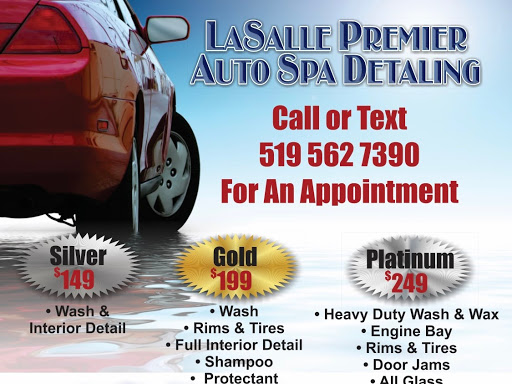 LaSalle Premium AutoSpa | 251 Front Rd, Windsor, ON N9J 1Z6, Canada | Phone: (519) 562-7390