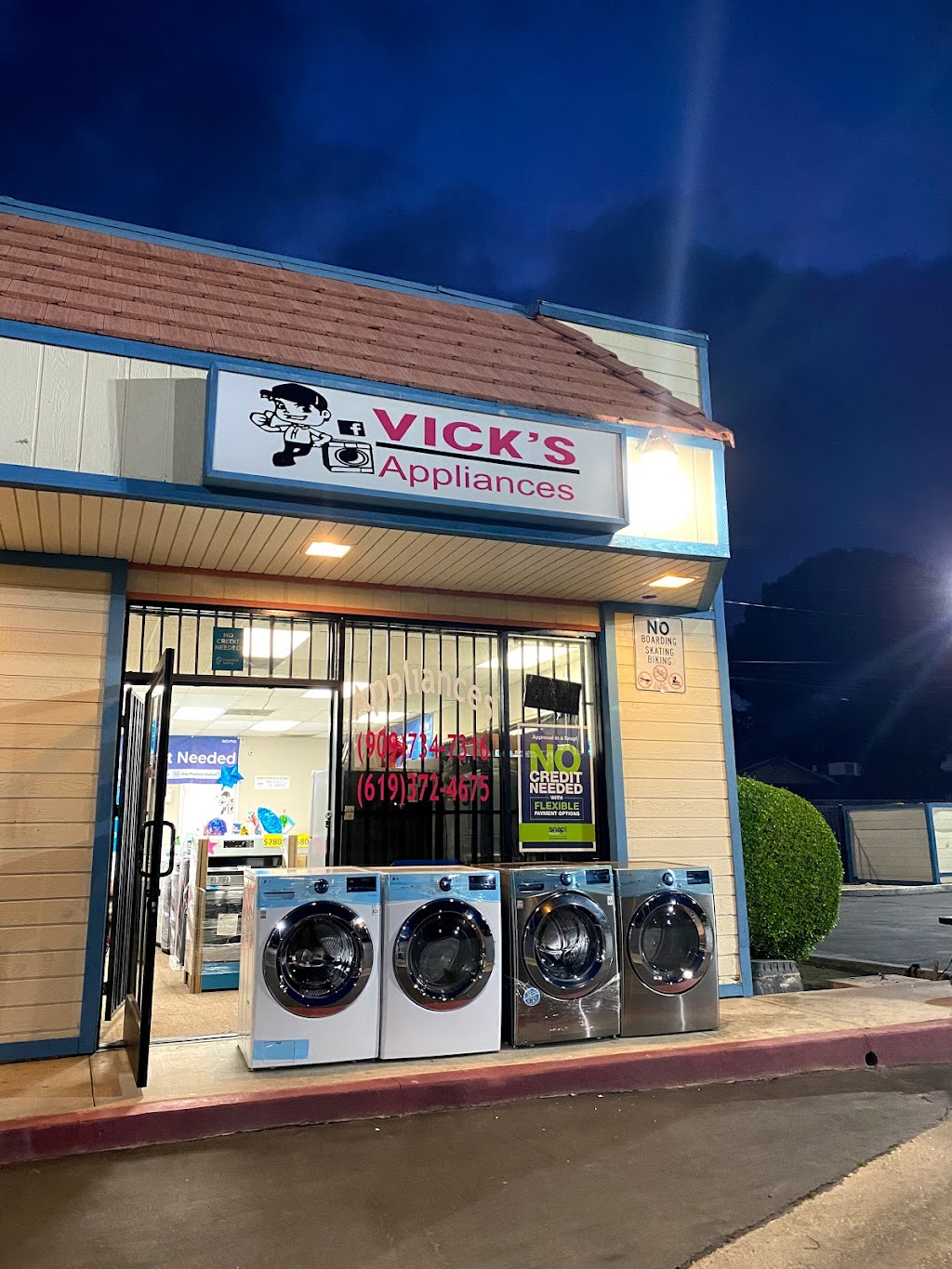 Vick’s appliances | 4276 N Sierra Way unit i, San Bernardino, CA 92407, USA | Phone: (619) 372-4675