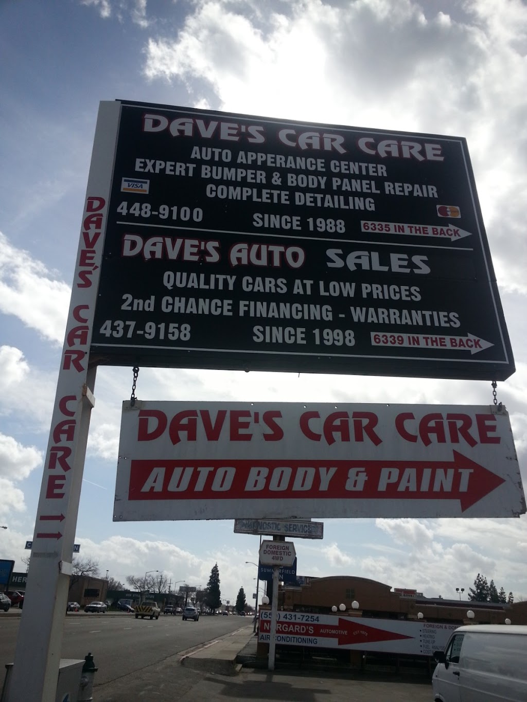 Daves Car Care Auto Body & Paint | 6335 N Blackstone Ave, Fresno, CA 93710, USA | Phone: (559) 448-9100