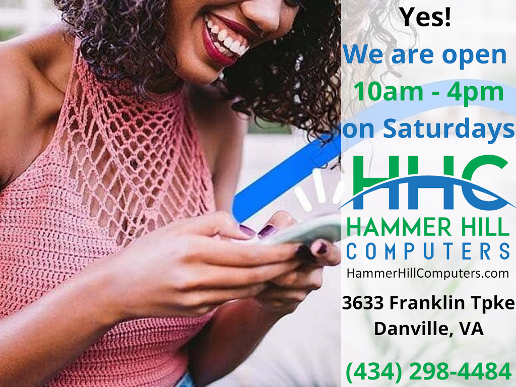 Hammer Hill Computers | 815 Wilson St, Danville, VA 24541, USA | Phone: (434) 298-4484