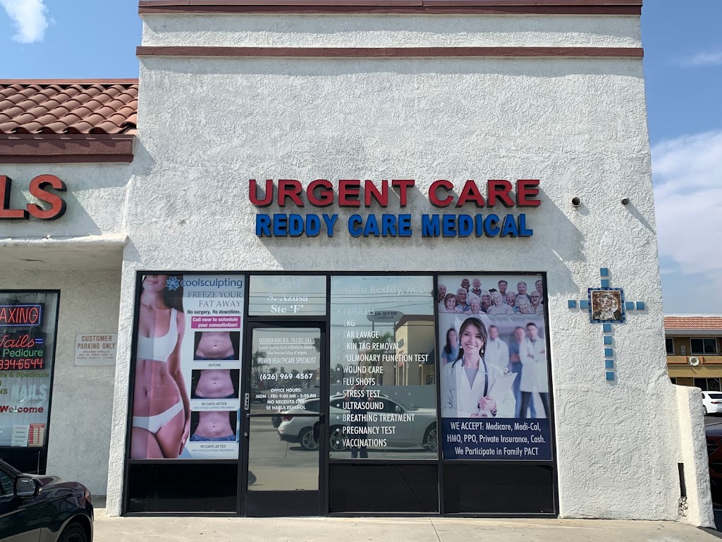 Reddy Care Medical | 459 S Azusa Ave Suite F, Azusa, CA 91702, USA | Phone: (626) 804-7169