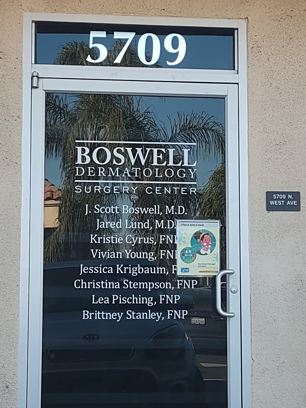 Boswell Dermatology | 5701 N West Ave, Fresno, CA 93711, USA | Phone: (559) 439-3000