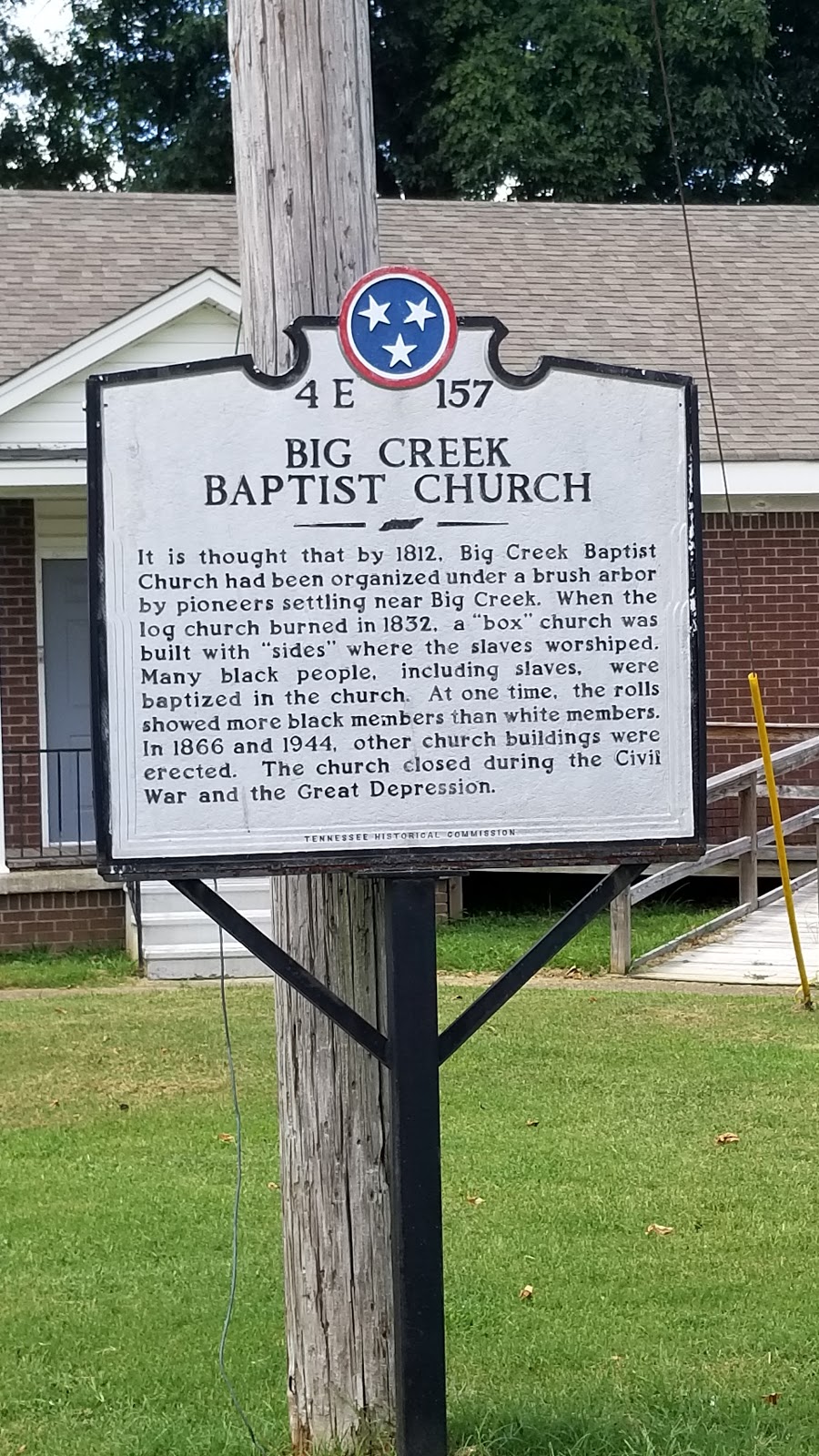 Big Creek Baptist Church | 6797 Big Creek Church Rd, Millington, TN 38053, USA | Phone: (901) 848-6430