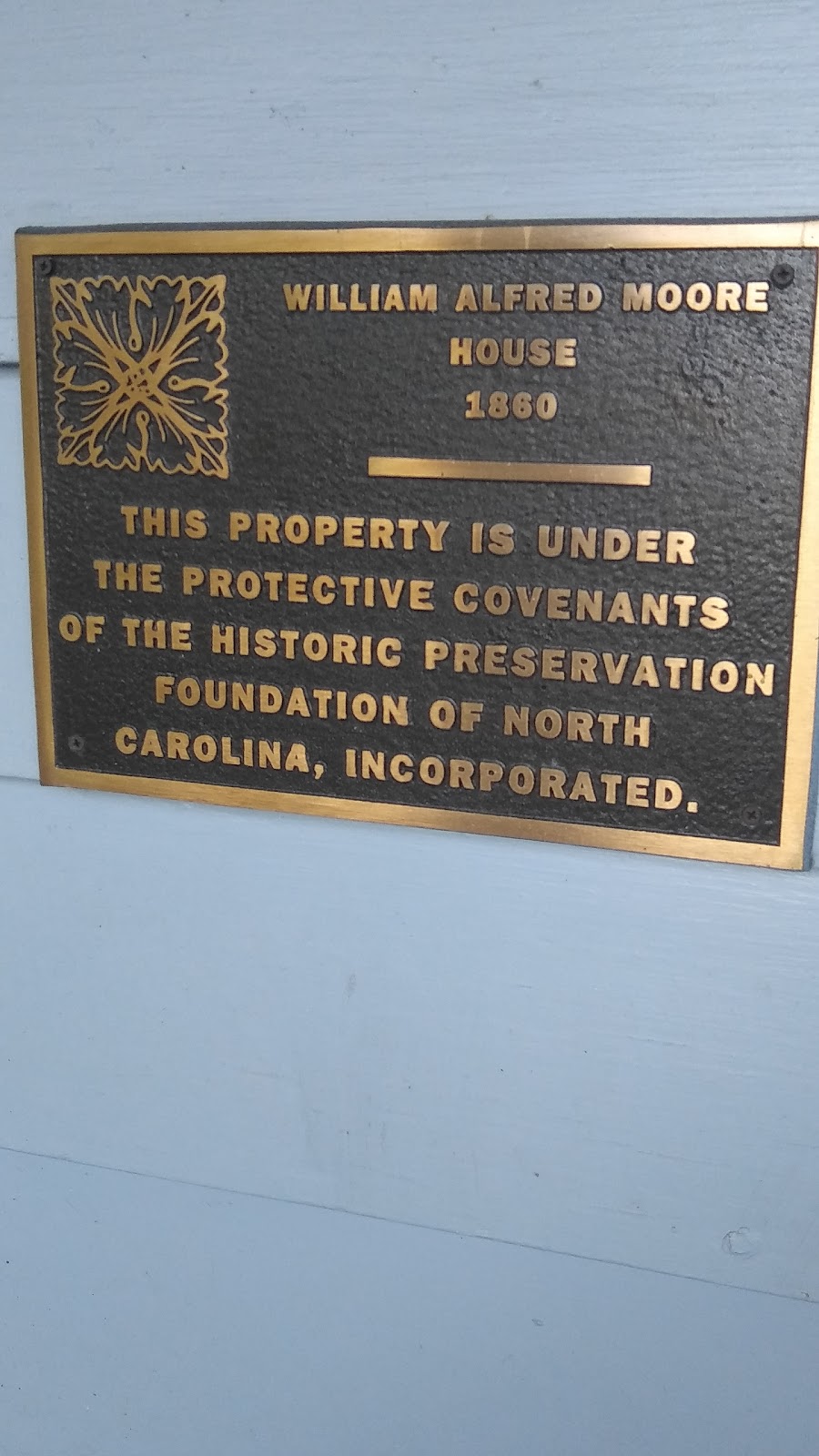 William Alfred Moore House | 202 Moore Ave, Mt Airy, NC 27030, USA | Phone: (336) 325-8248