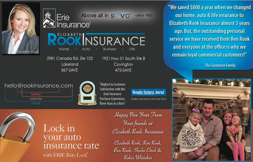 Elizabeth Rook Insurance | 1921 Highway 51 S, Suite B, Covington, TN 38019, USA | Phone: (901) 475-7283