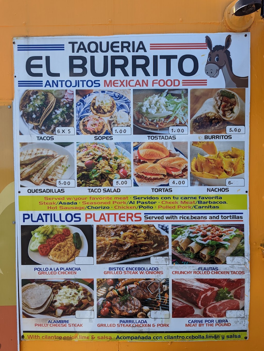 Taqueria El Burrito | 2528 E Main St, Lakeland, FL 33801, USA | Phone: (863) 595-8791