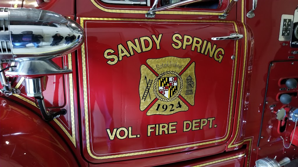 Sandy Spring Volunteer Fire | 17921 Brooke Rd, Sandy Spring, MD 20860, USA | Phone: (240) 773-4704