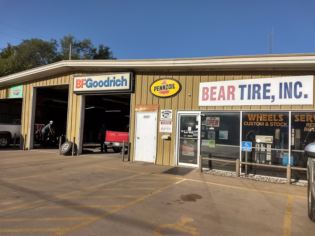 Bear Tire | 5757 N Broadway, Wichita, KS 67219, USA | Phone: (316) 838-8664
