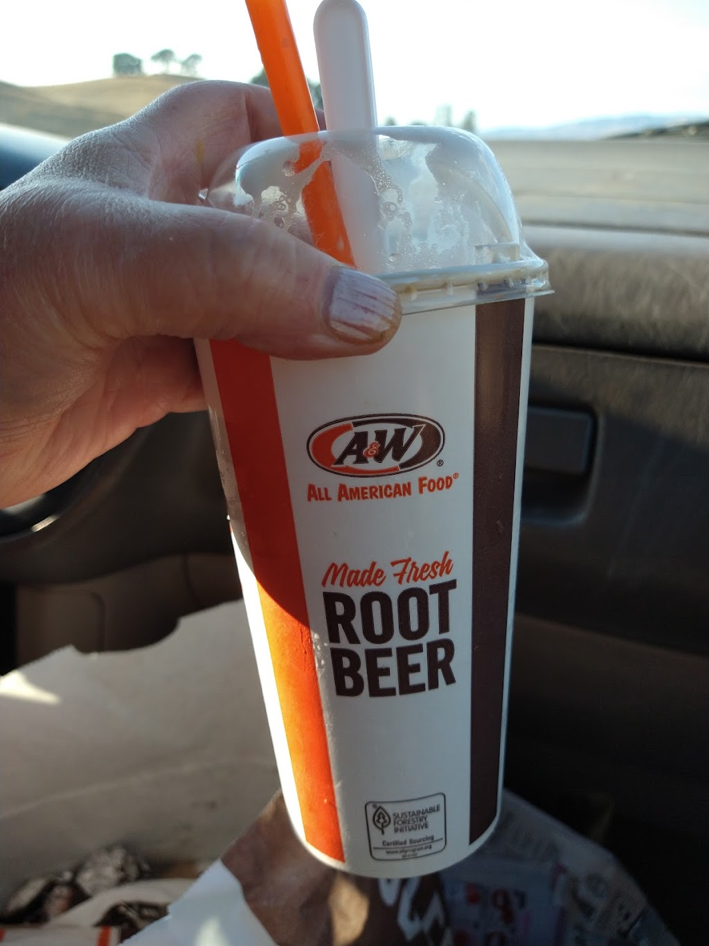 A&W Restaurant | 3741 Redwood Hwy, San Rafael, CA 94903, USA | Phone: (415) 479-9652