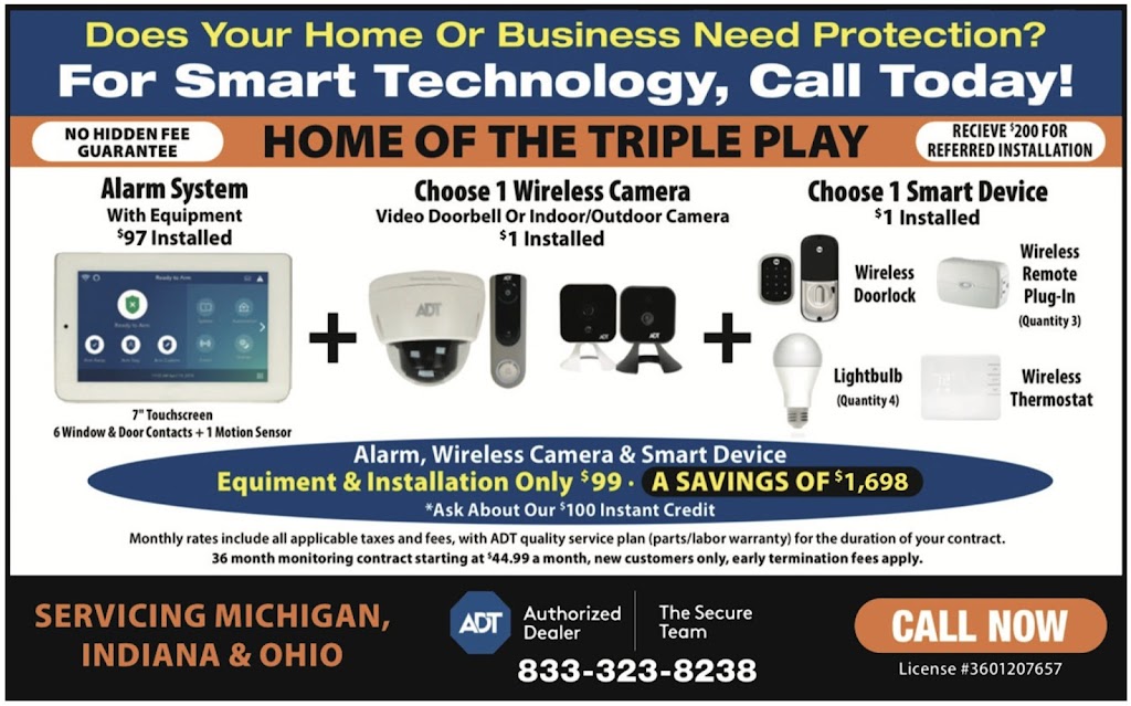 ADT Authorized Dealer - The Secure Team | 9008 Groschner, taylor, MI 48180, USA | Phone: (833) 323-8238