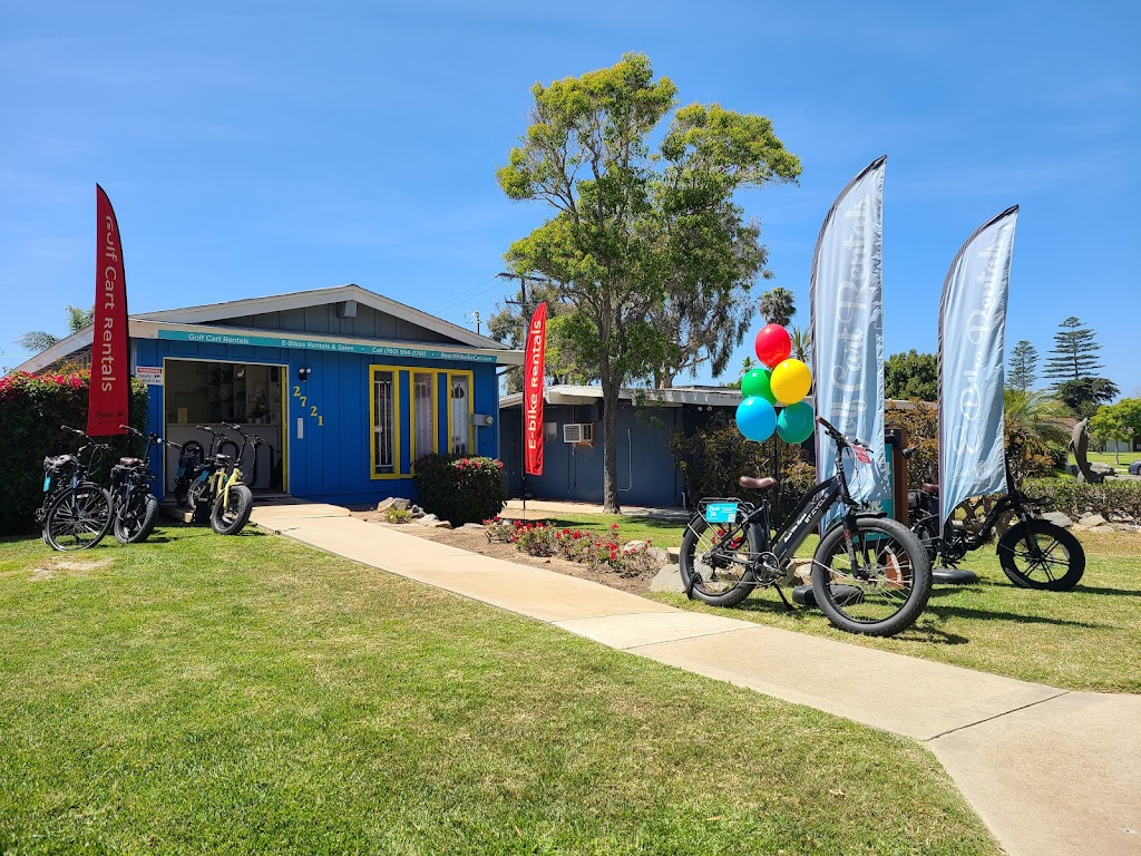 Beach Vibe Rentals & Sales LLC - Golf Cart & E-bikes | 2721 Carlsbad Blvd, Carlsbad, CA 92008, USA | Phone: (760) 994-0760