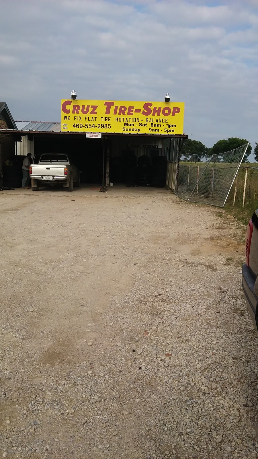 Cruz Tire Shop | 4391 Farm to Market Rd 720, Aubrey, TX 76227, USA | Phone: (469) 554-2985
