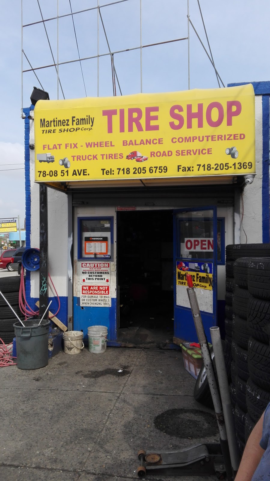 Martinez Family Tire Shop Corp | 78-01 51st Ave, Queens, NY 11373, USA | Phone: (718) 205-6759