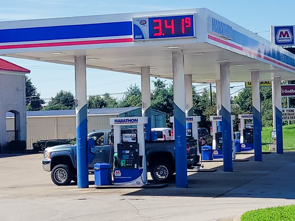 Marathon Gas | 101 N Plaza Dr, Nicholasville, KY 40356, USA | Phone: (866) 462-7284