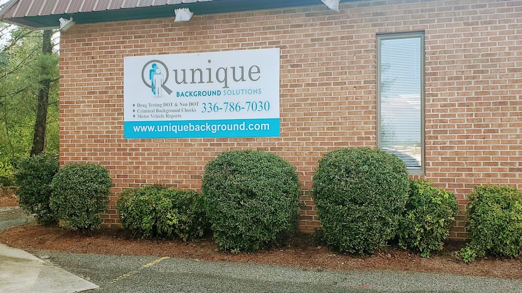 Unique Background Solutions | 805 Merita St, Mt Airy, NC 27030, USA | Phone: (336) 786-7030