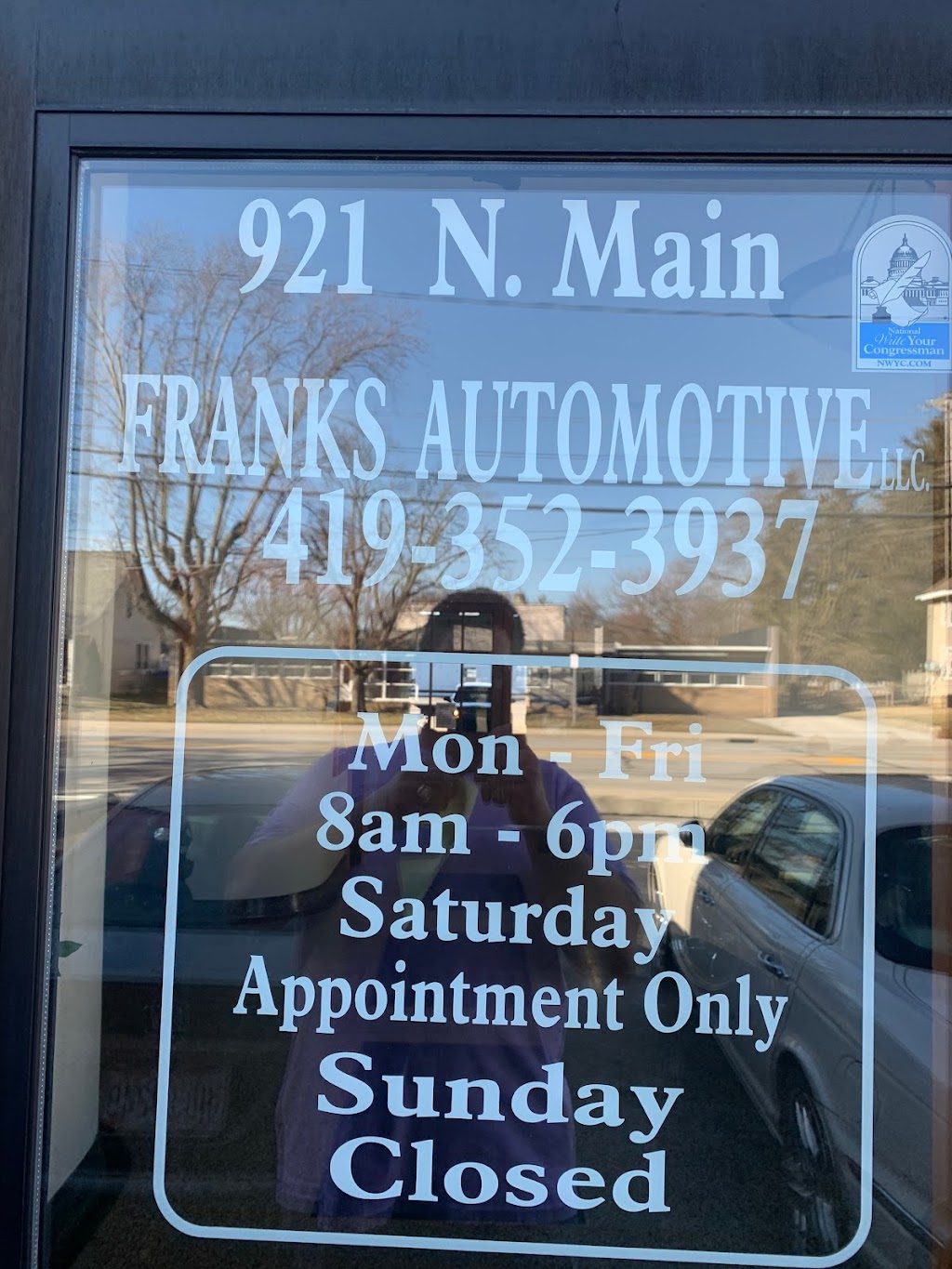 Franks Automotive | 921 N Main St, Bowling Green, OH 43402 | Phone: (419) 352-3937