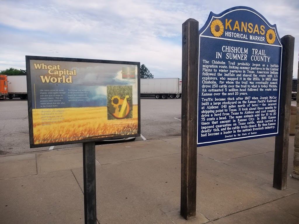 Kansas Travel Information Center | 770 N. I-35, Milepost 26, Belle Plaine, KS 67013, USA | Phone: (620) 326-5123