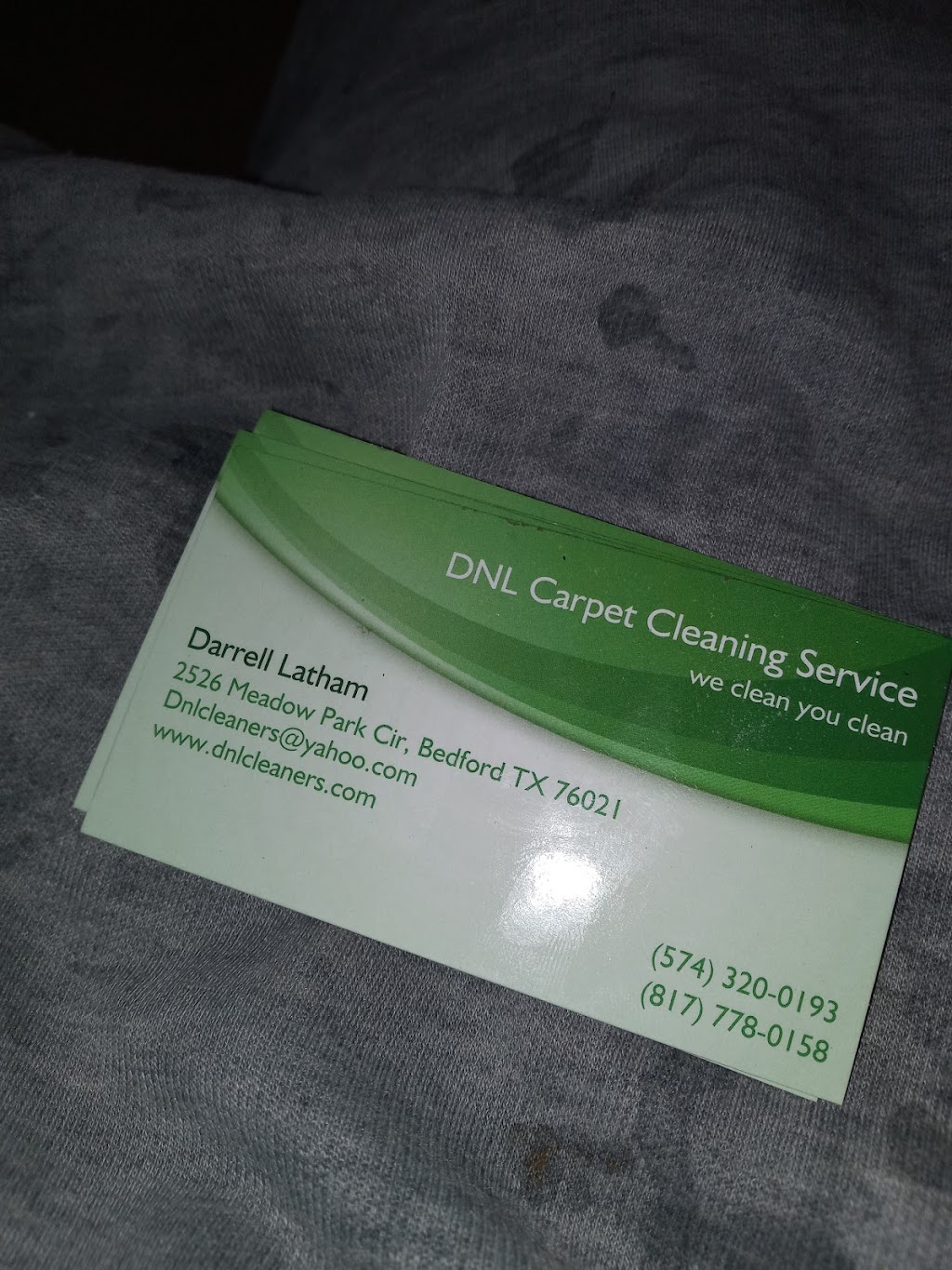 DNL Carpet Cleaning services | 2526 Meadow Park Cir #165, Bedford, TX 76021, USA | Phone: (817) 778-0158