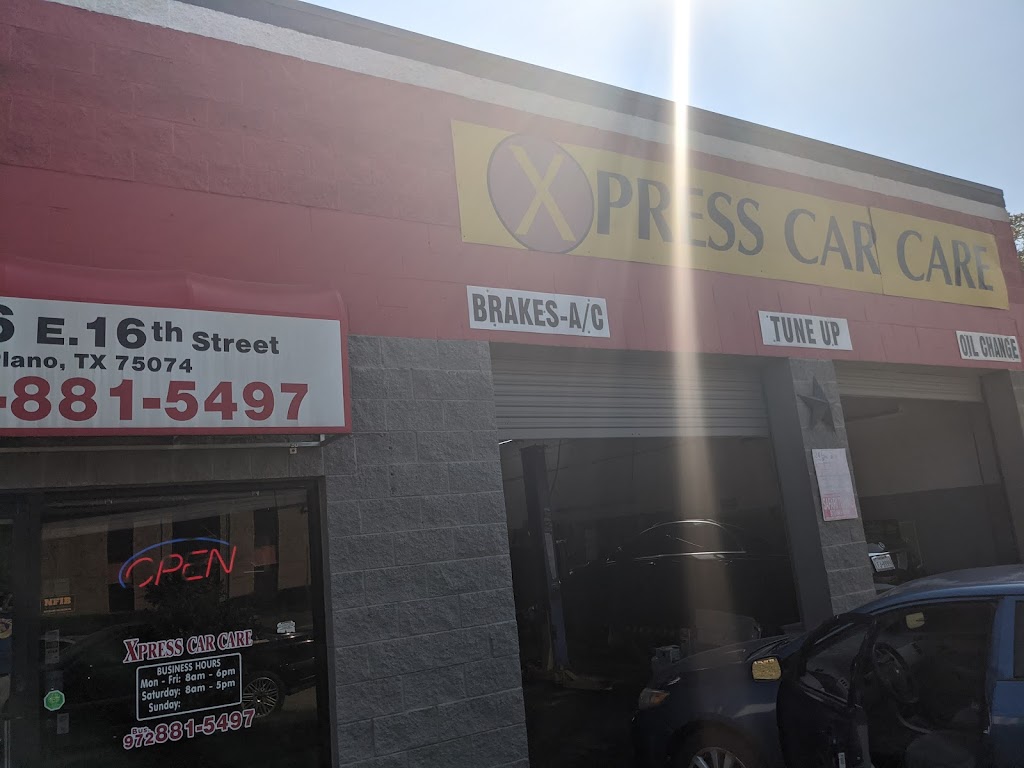 Xpress Car Care | 606 E 16th St, Plano, TX 75074, USA | Phone: (972) 881-5497