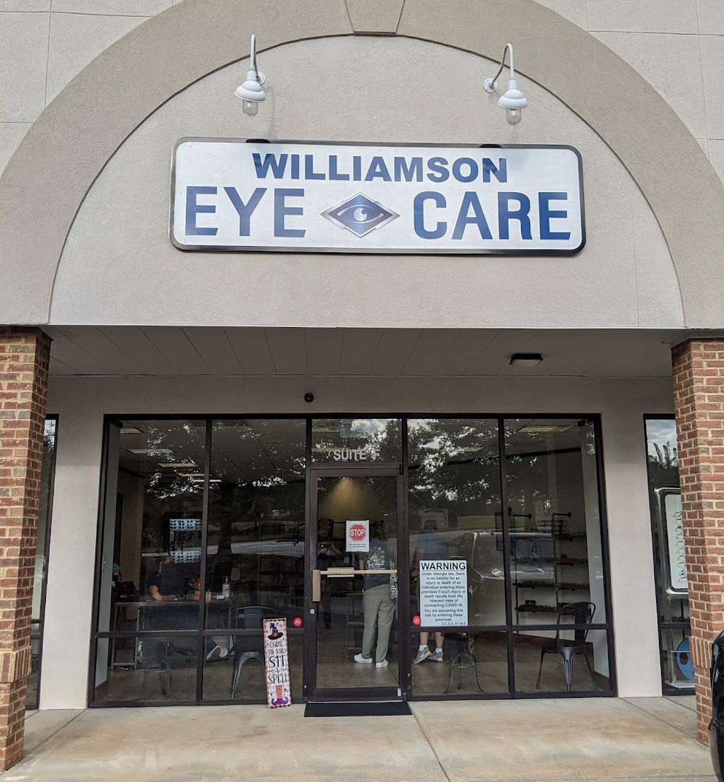 Williamson Eye Care | 7280 GA-16 Suite F, Senoia, GA 30276, USA | Phone: (770) 727-6687