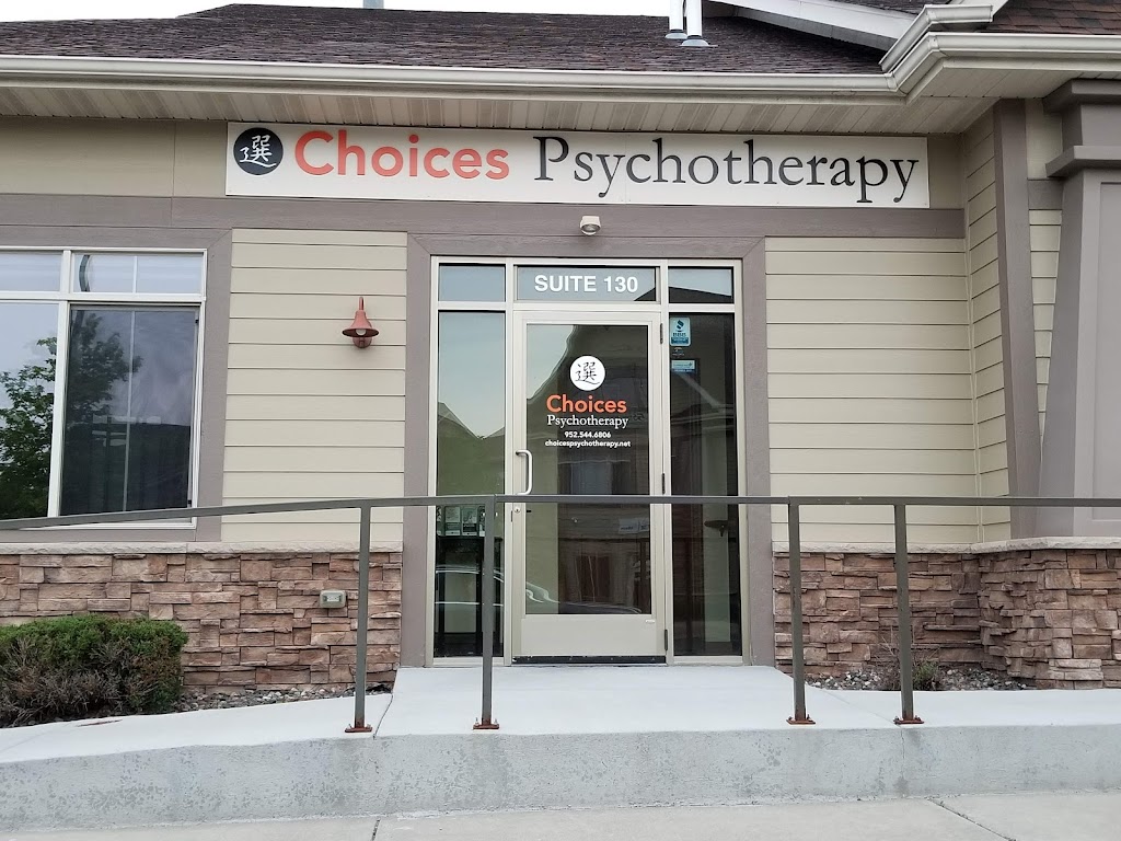 Choices Psychotherapy | 7975 Stone Creek Dr, Chanhassen, MN 55317, USA | Phone: (952) 544-6806