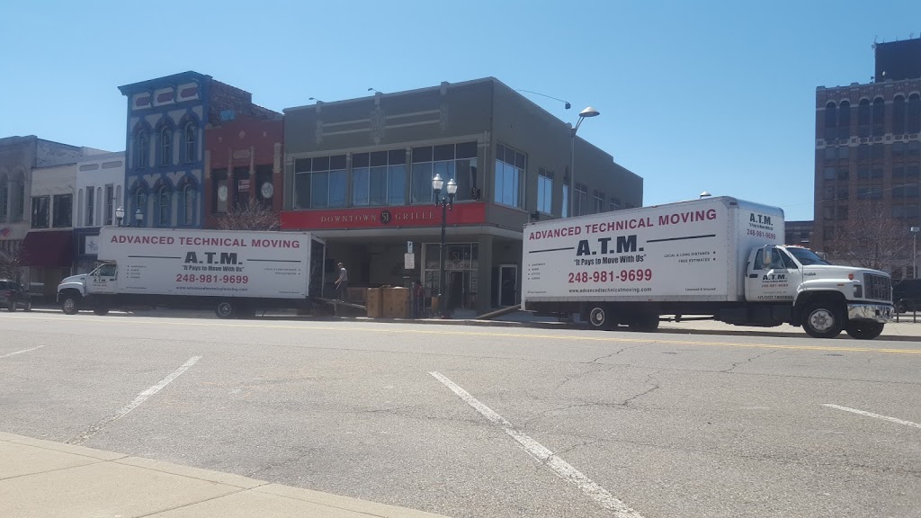 Advanced Technical Moving | 22071 W Brandon St, Farmington Hills, MI 48336, USA | Phone: (248) 981-9699