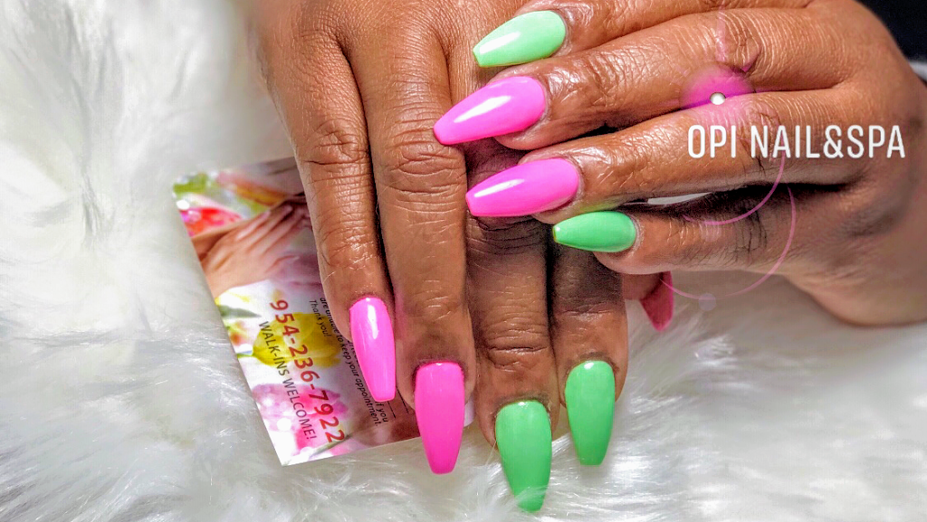 Opi Nail & Spa | 8275 W Sunrise Blvd, Plantation, FL 33322, USA | Phone: (954) 236-7922