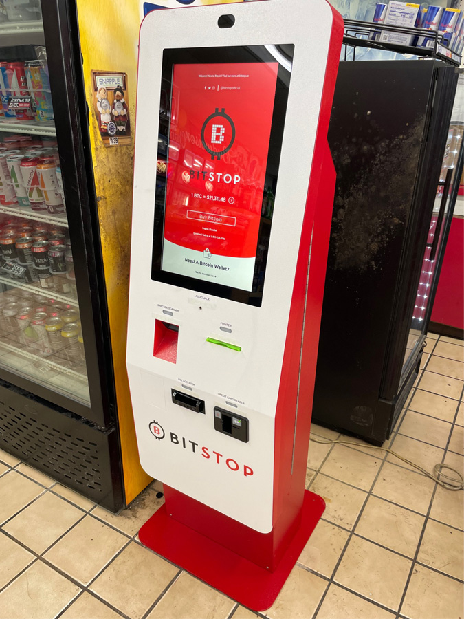 Bitstop Bitcoin ATM | 2201 W Ennis Ave, Ennis, TX 75119, USA | Phone: (855) 524-8786