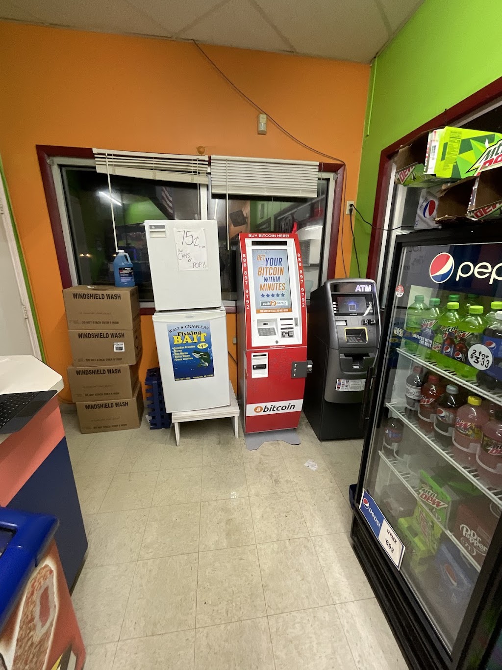 Cash2Bitcoin Bitcoin ATM | 207 Center St, Larwill, IN 46764, USA | Phone: (888) 897-9792