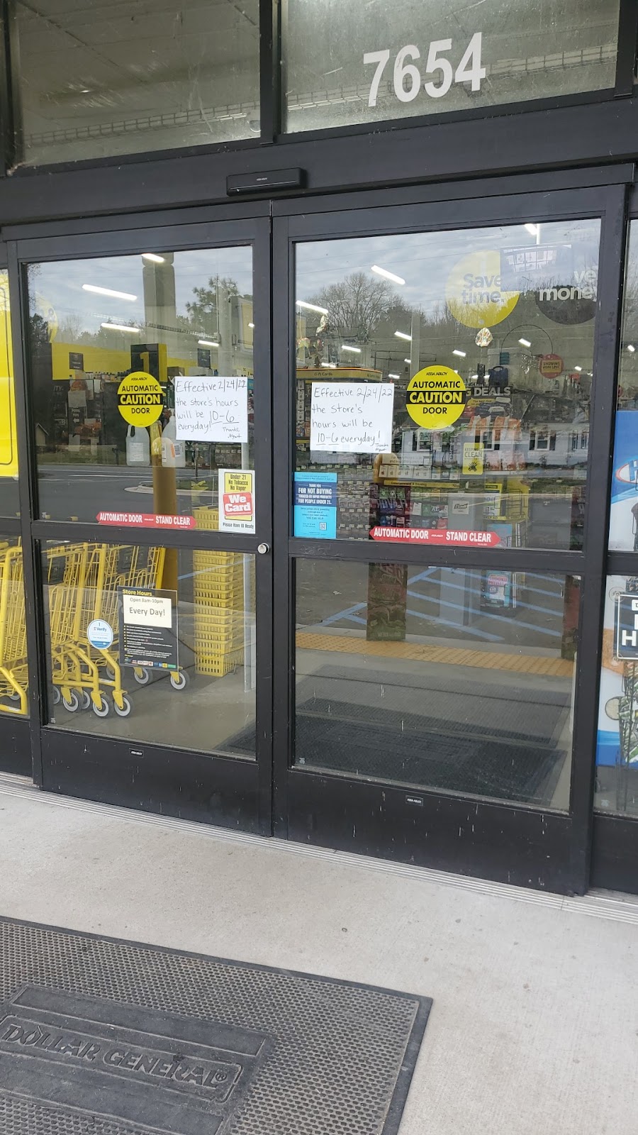 Dollar General | 7654 U.S. Hwy 158 E, Leasburg, NC 27291 | Phone: (336) 592-7401