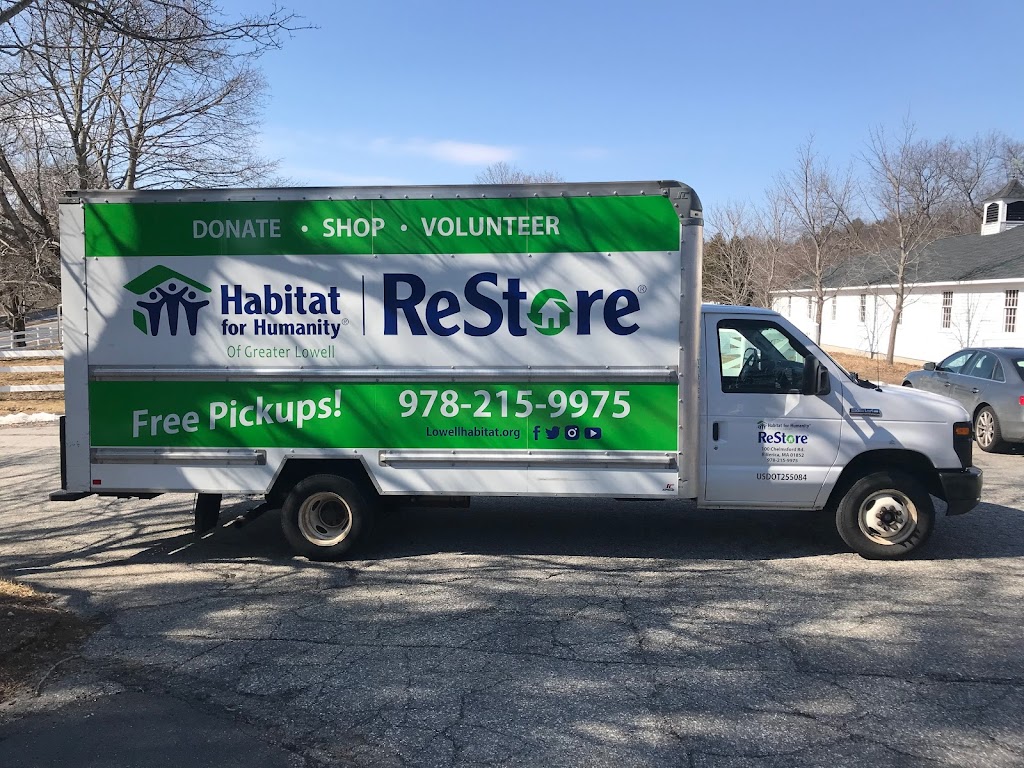 ReStore Habitat for Humanity of Greater Lowell | 100 Chelmsford Rd, North Billerica, MA 01862, USA | Phone: (978) 215-9975