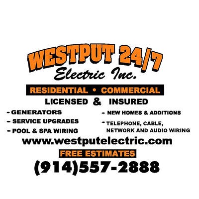 Westput 24/7 Electric Inc | 8 Van Wyck St, Ossining, NY 10562, USA | Phone: (914) 557-2888